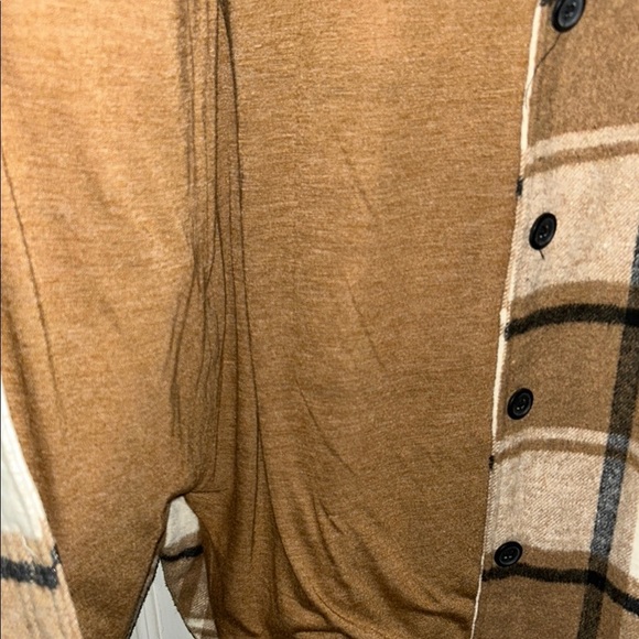 Thread & Supply  Jacket Tan Brown Relaxed Fit - Picture 7 of 12